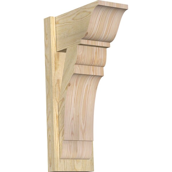 Ekena Millwork Olympic Traditional Rough Sawn Outlooker, Douglas Fir, 8"W x 14"D x 26"H OUT08X14X26OLY01RDF - main